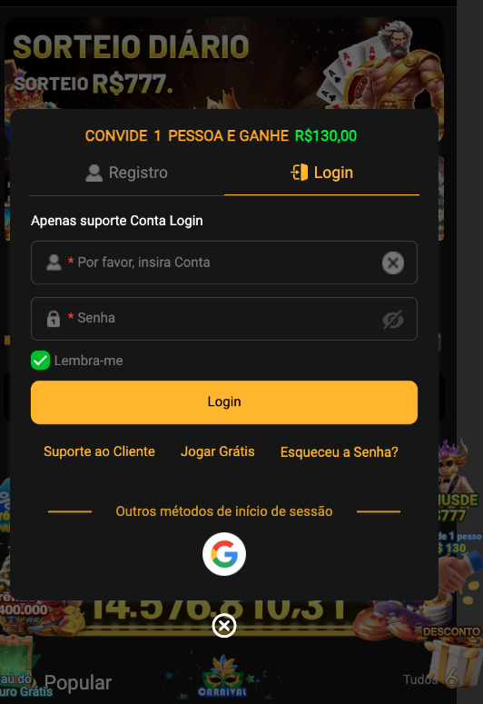 Aplicativo móvel 655BET